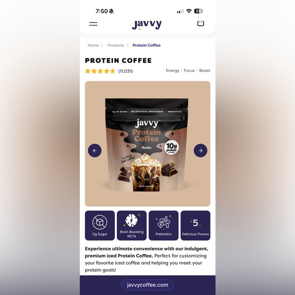 Mocha Protein Coffee - Picture 2 of 4